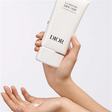 dior cleansers|dior la mousse off on.